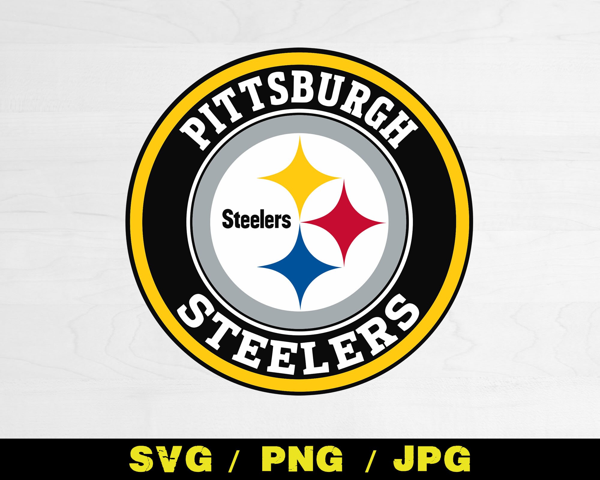 Pittsburgh Steelers Logo Png NFL Football Logo Png Steelers | Etsy