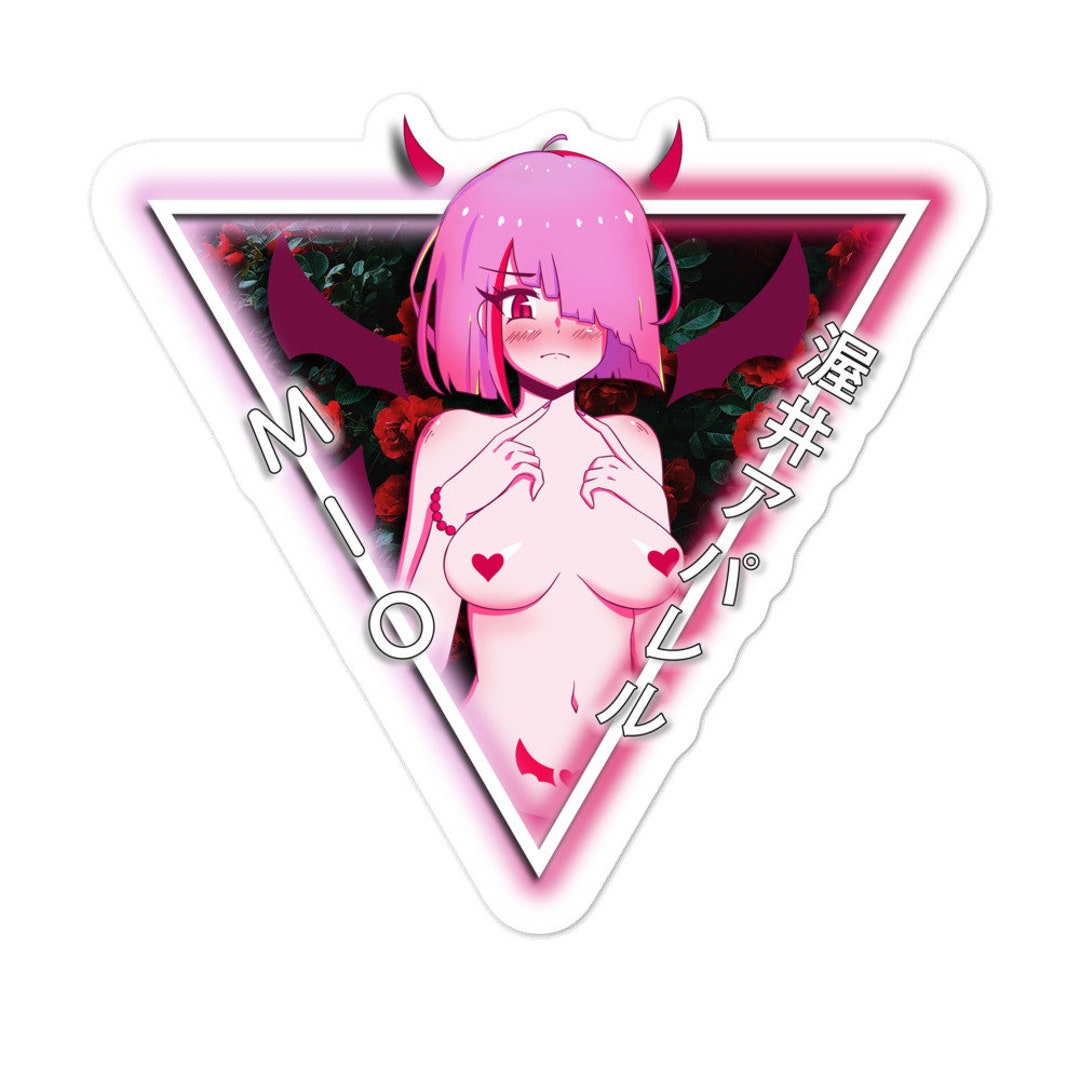 Mio Aesthetic Anime Sticker Vaporwave She Devil Decal Anime - Etsy Singapore Mio Aesthetic Anime Sticker Vaporwave She Devil Decal Anime - Etsy Singapore