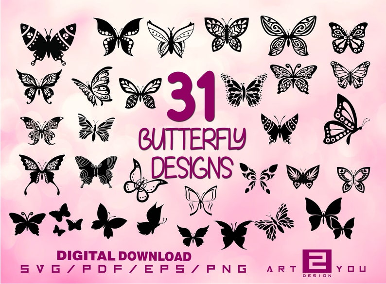 Free Free 125 Stencil Cricut Butterfly Svg Free SVG PNG EPS DXF File