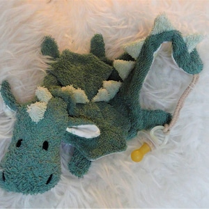 Cuddly toy pacifier dragon dragon comforter comforter pacifier toy