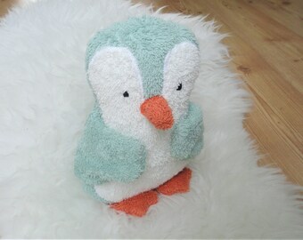 Pinguin Kuscheltier Spielgefährte Schmusetuch Baby Kind