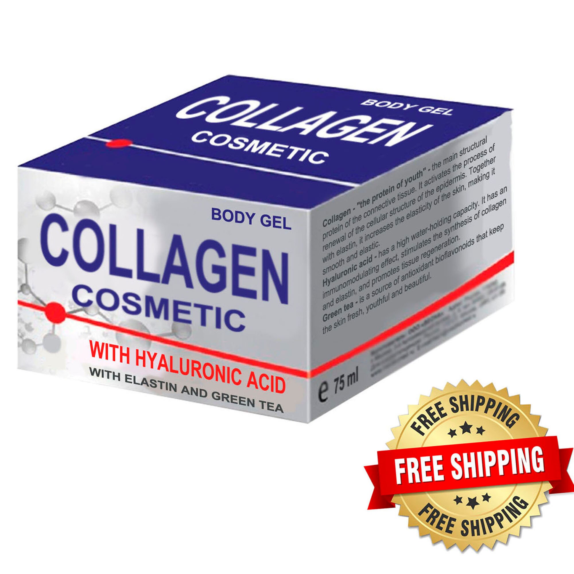Cosmetic collagen with hyaluronic acid body gel Etsy