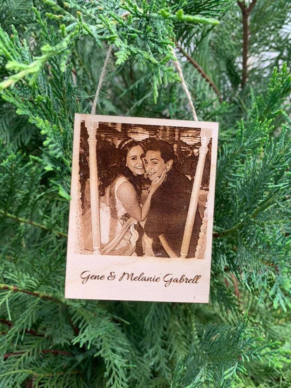 Polaroid Christmas Tree Ornament/family Tree Ornaments - Etsy