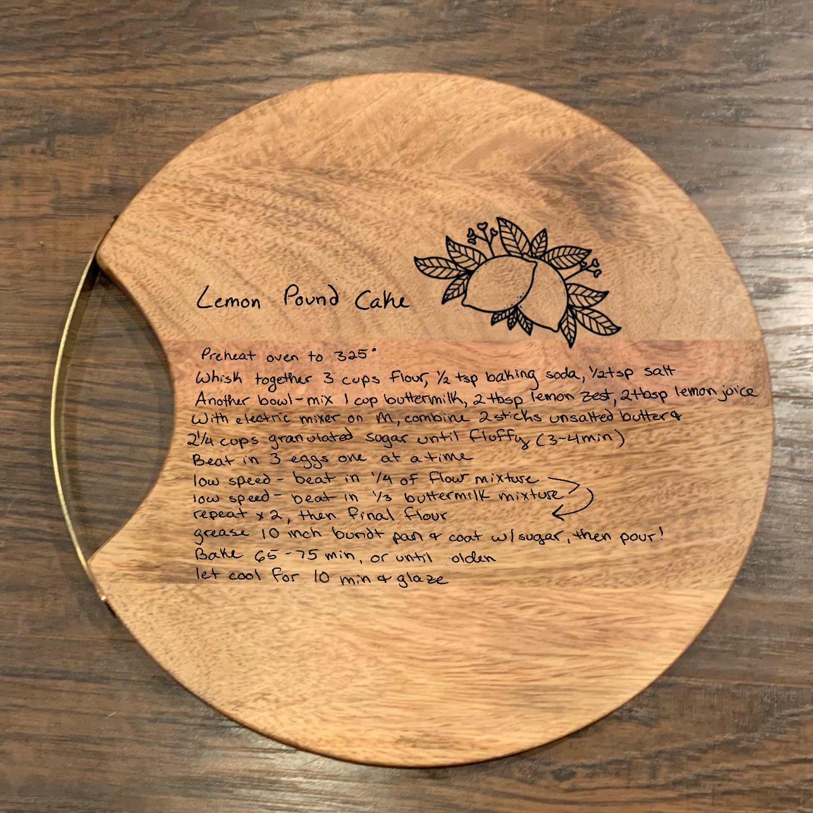 Family Recipe Cutting Board Etsy