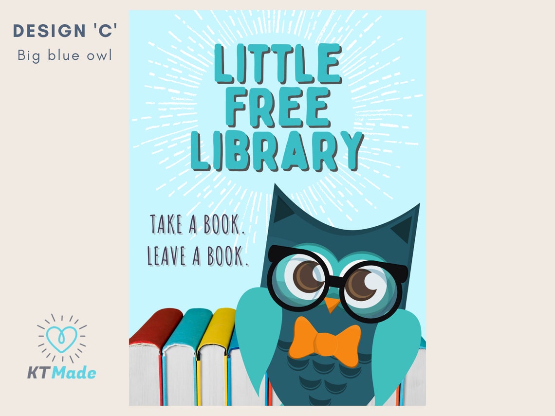 Little Free Library Metal Signs - Il 1140xN.3449299704 283s