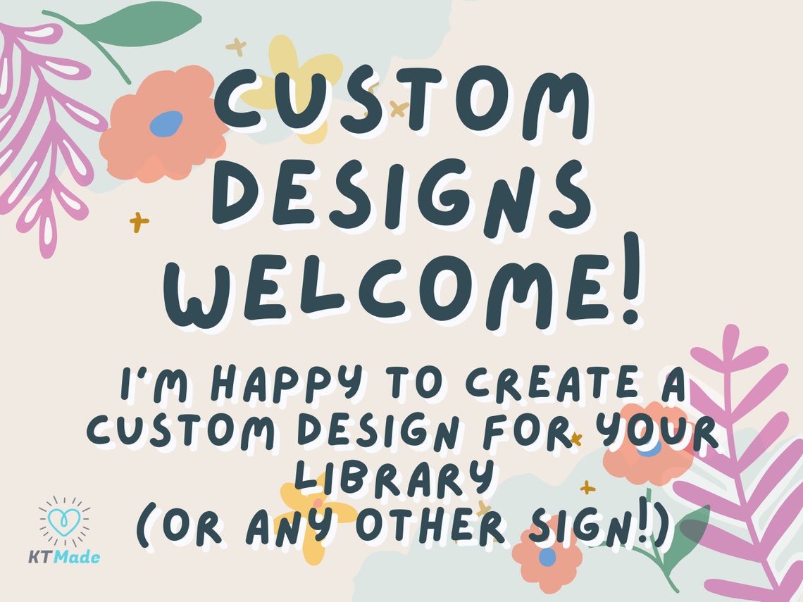 Little Free Library Metal Signs Custom Signs - Etsy