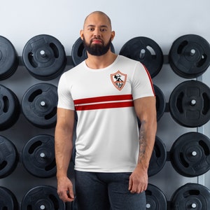 Zamalek All-Over Print Men&#39;s Athletic T-shirt