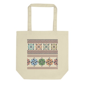 Embroidery-Printed Eco Tote Bag