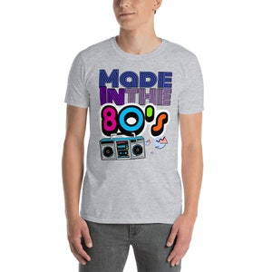 Eighties Short-Sleeve Unisex T-Shirt