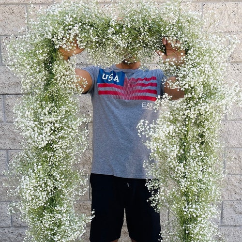 Fresh Babys Breath Garland & Gypsophila Garland // Natural Etsy