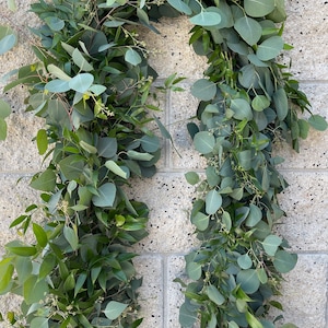 Fresh Garland  Italian Ruscus & Eucalyptus Garland // Natural Combo Garland // Wedding Garland // Real Fresh Greenery Garland