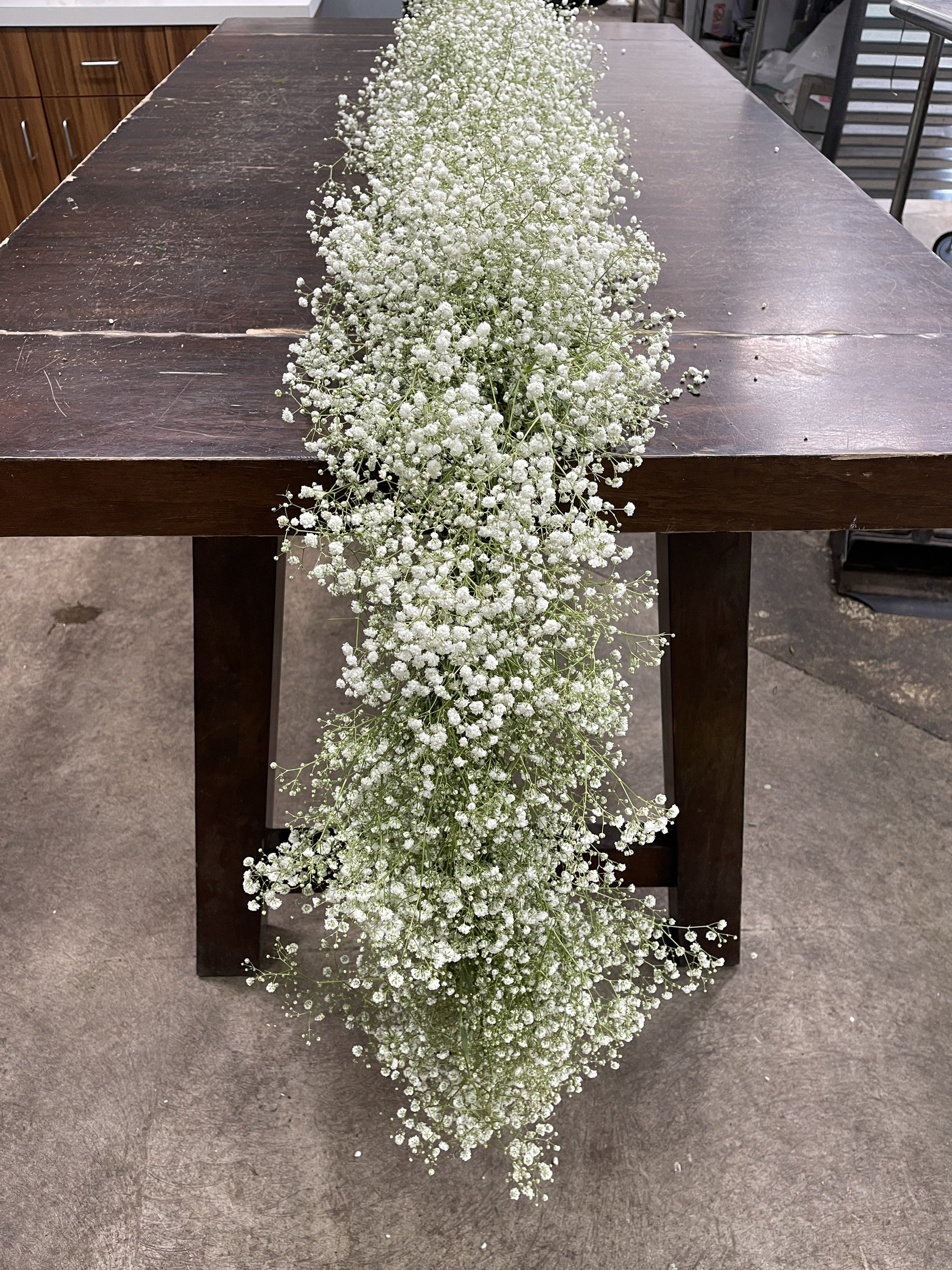 Fresh Babys Breath Garland & Gypsophila Garland // Natural Etsy