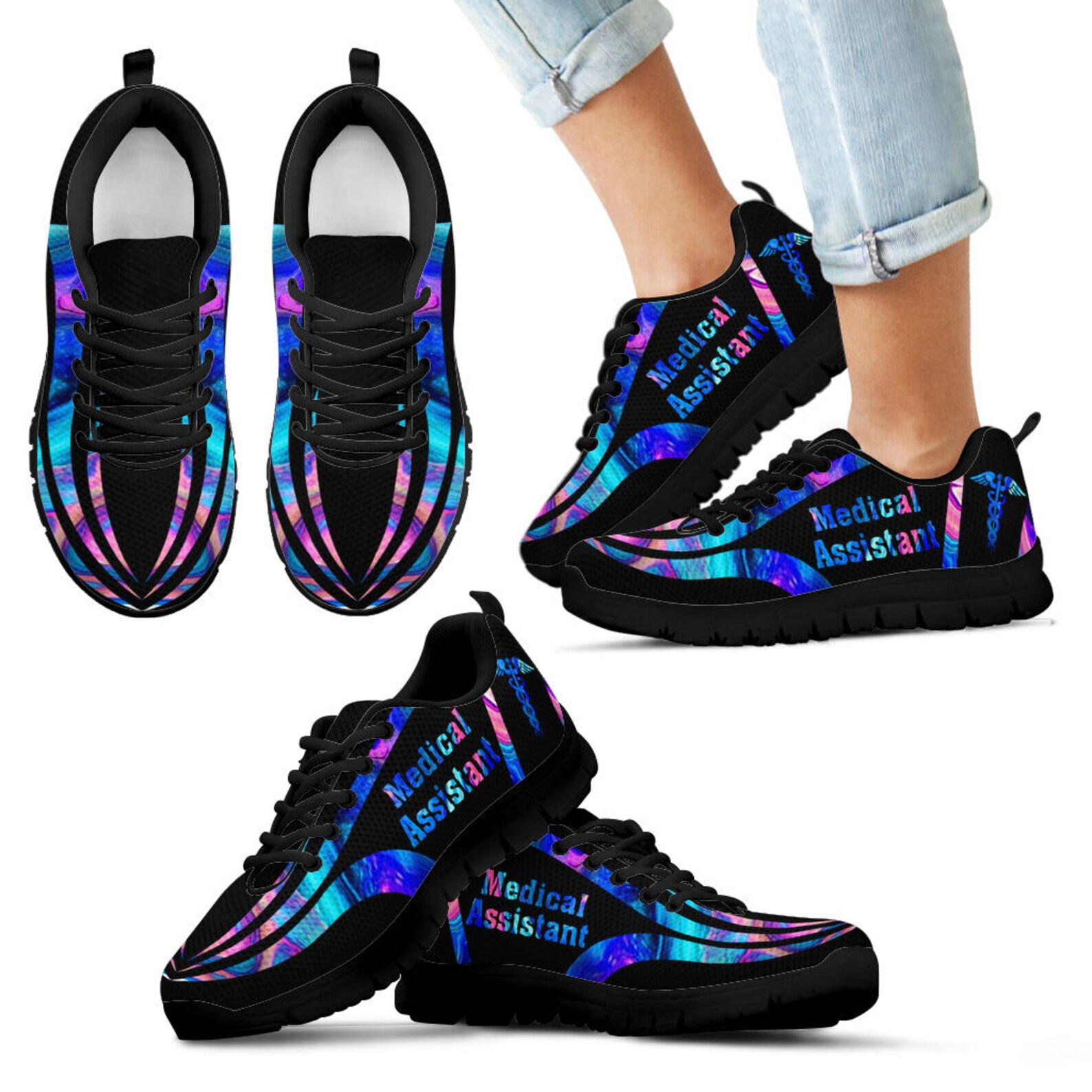 Magic Medical Assistant Shoes Unisex Sneakers Sneakers for Etsy