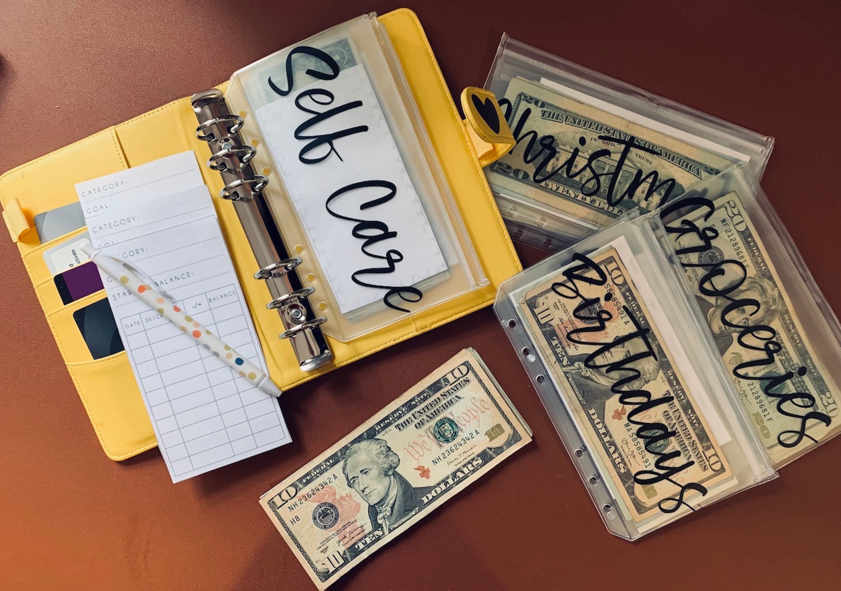 A6 BUDGET BINDER Money Binder Cash Envelopes Budget Etsy 日本