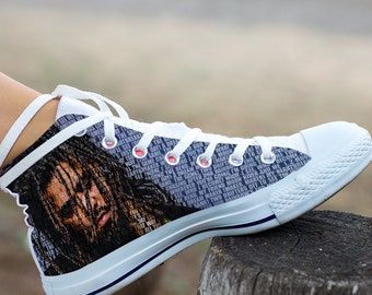 j cole custom shoes