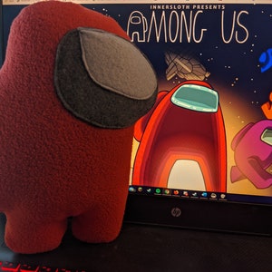 Yevt Among Us Plush Toy Crewmate Imposter Among Us Plushy Astronaut Among Us Plushie Stuffed