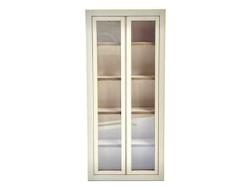 The Cabinet Collection - 2.5 Inch 2 Door Upper Cabinet - Extra Tall