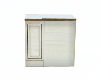 The Cabinet Collection - 3 Inch Reversible Blind Corner Base Cabinet