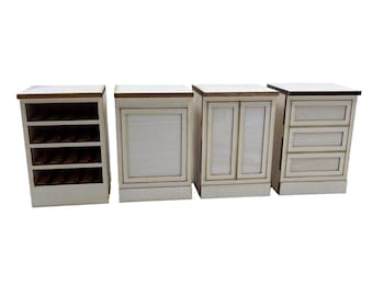 The Cabinet Collection - 2 Inch Base Cabinets