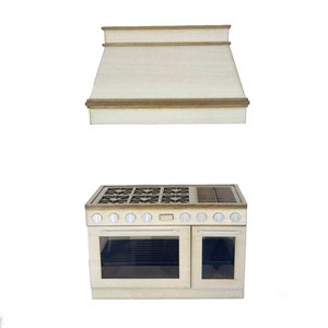 The Cabinet Collection - 4.5 Inch Double Oven and Range Hood