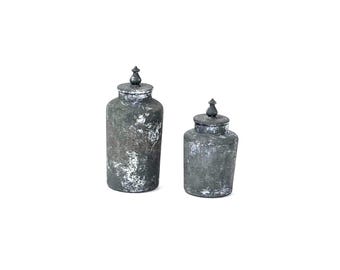 1:12 Scale Dollhouse Miniature Oversized Canister Jar Set