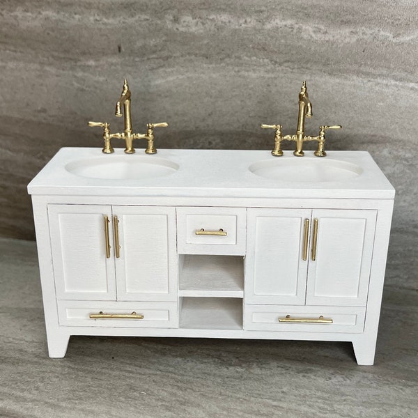 1/12 Scale Dollhouse Bathroom Furniture Etsy UK