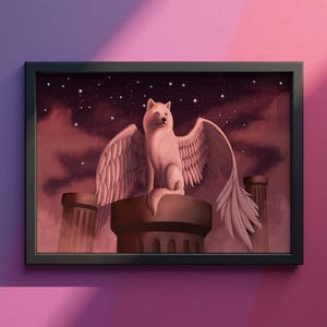 Ethereal Guardian - Fantasy Art Print