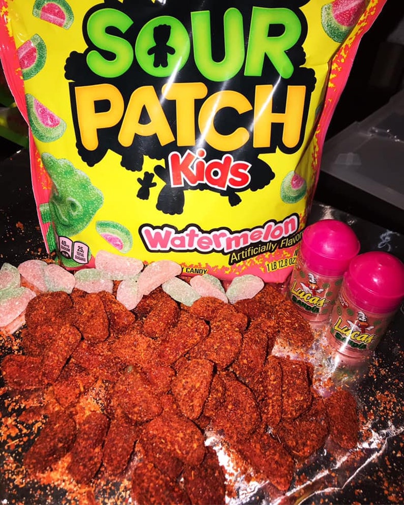 Dulces Enchilados Sour Patch Watermelon Etsy