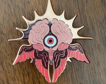 ANGEL SERIES: Brain Angel Enamel Pin