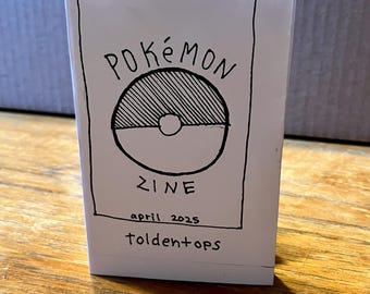 Pokemon Handmade Zine 1