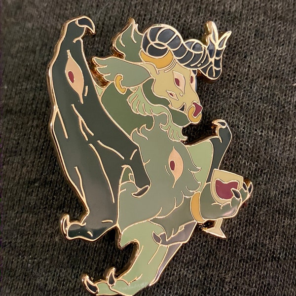 Rainbow Demonology: Haagenti Enamel Pin