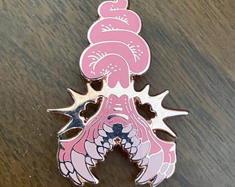 ANGEL SERIES: Teeth Angel Enamel Pin