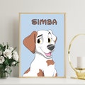 custom disney pet portrait from photo, custom dog portrait, cat portrait, personalized dog art, custom dog painting, pet memorial ideas product logo