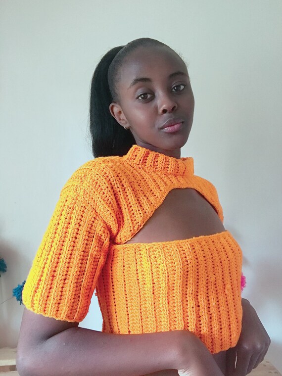 crochet bandeau top