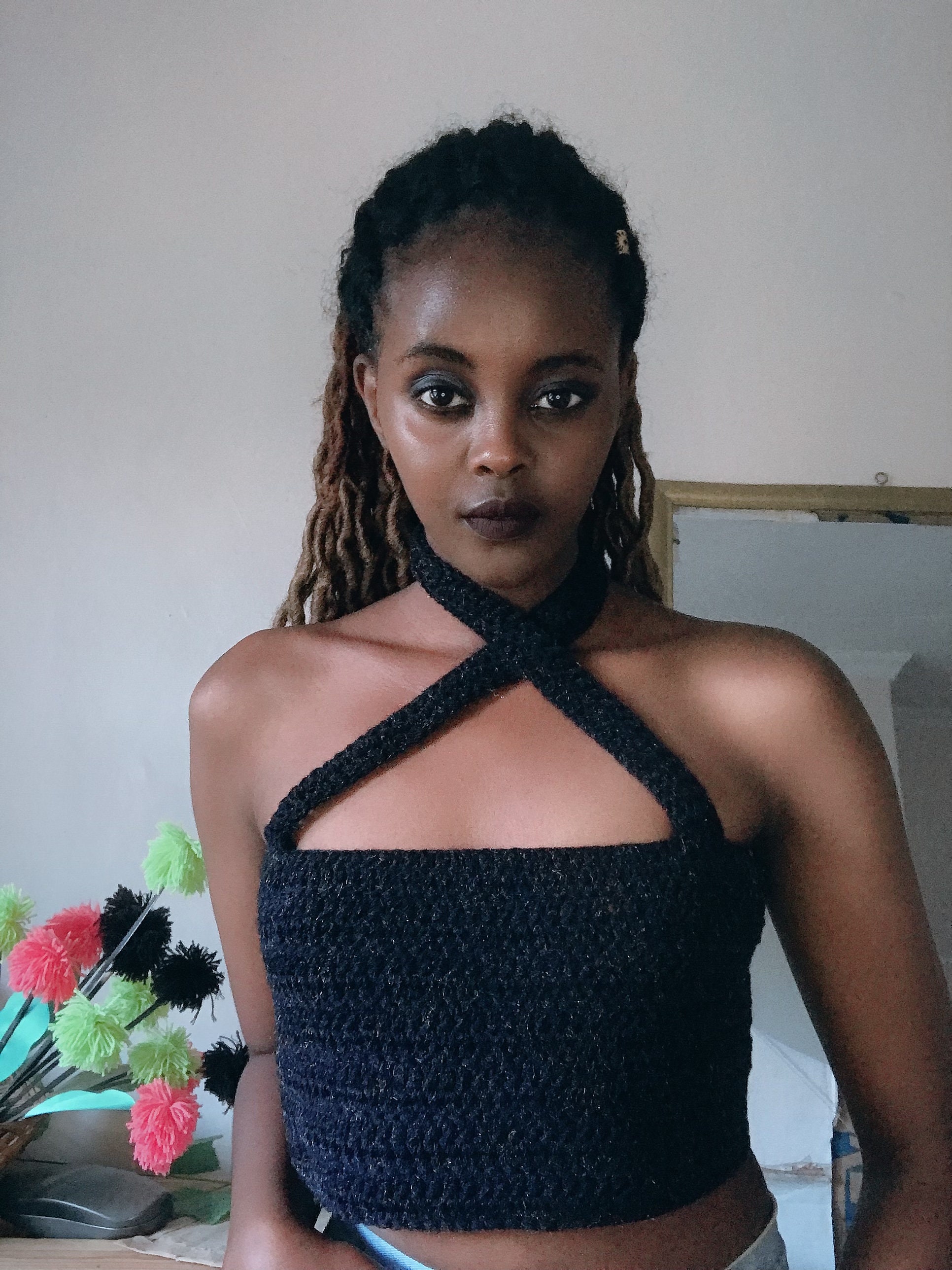 Mariyah Crochet Top Criss Cross Crochet Top Crochet Tube Etsy