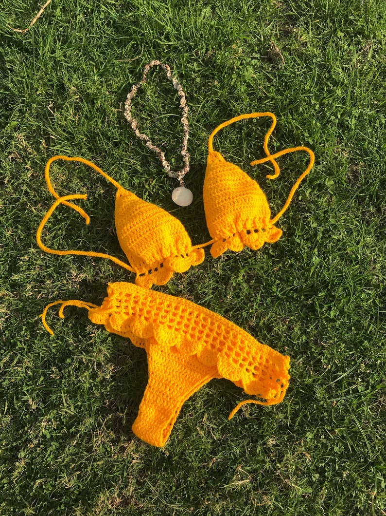 Easy Crochet Bikini Pattern Crochet Bikini Top Pattern Etsy