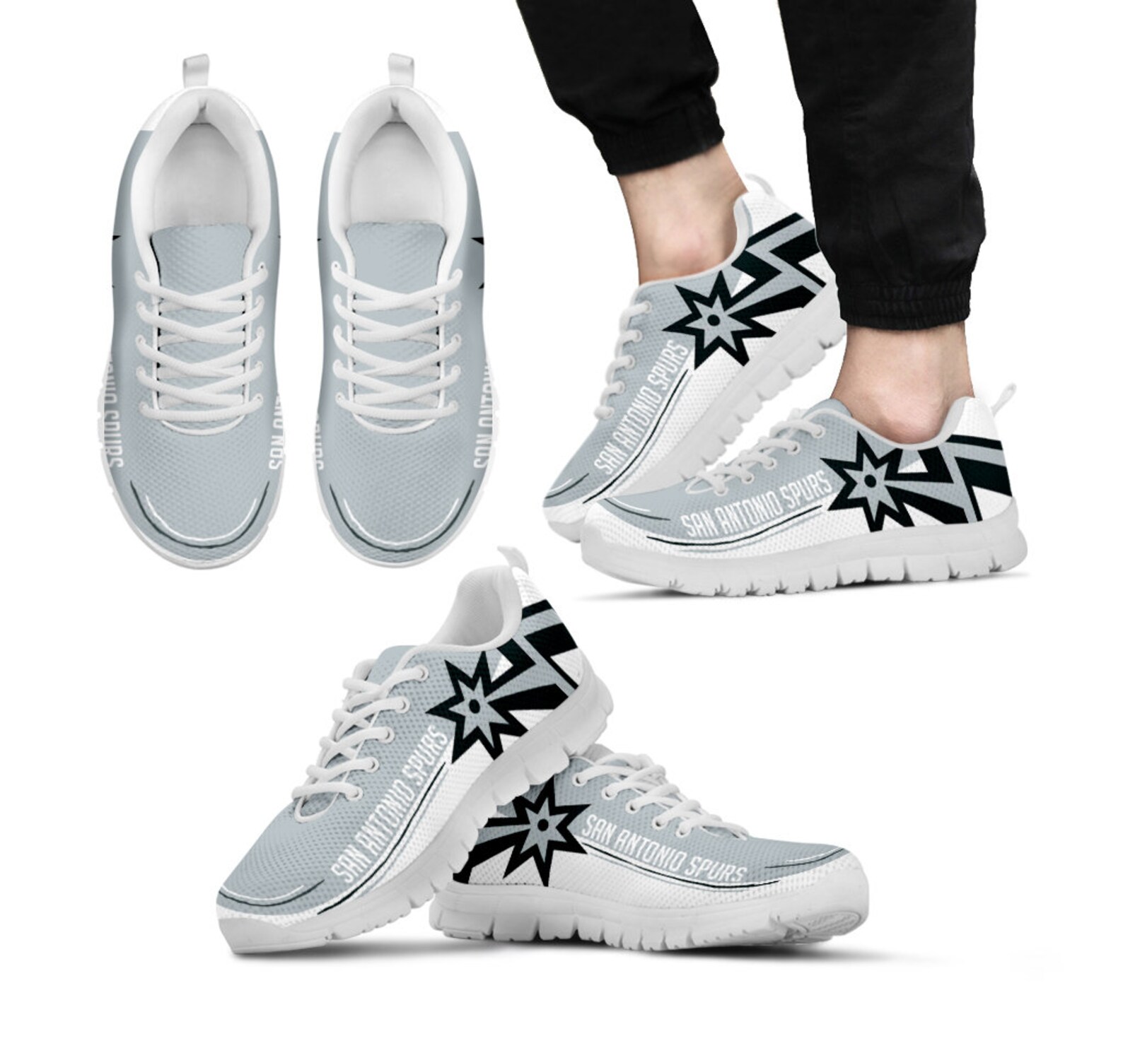 spurs basketball shoes