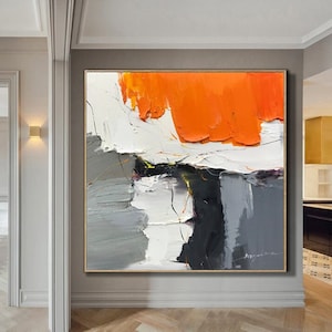 Large Abstract Painting,Paintings On Canvas,Large Modern Wall Art,Textured Original Abstract Painting,Oversized Abstract Canvas Wall Art