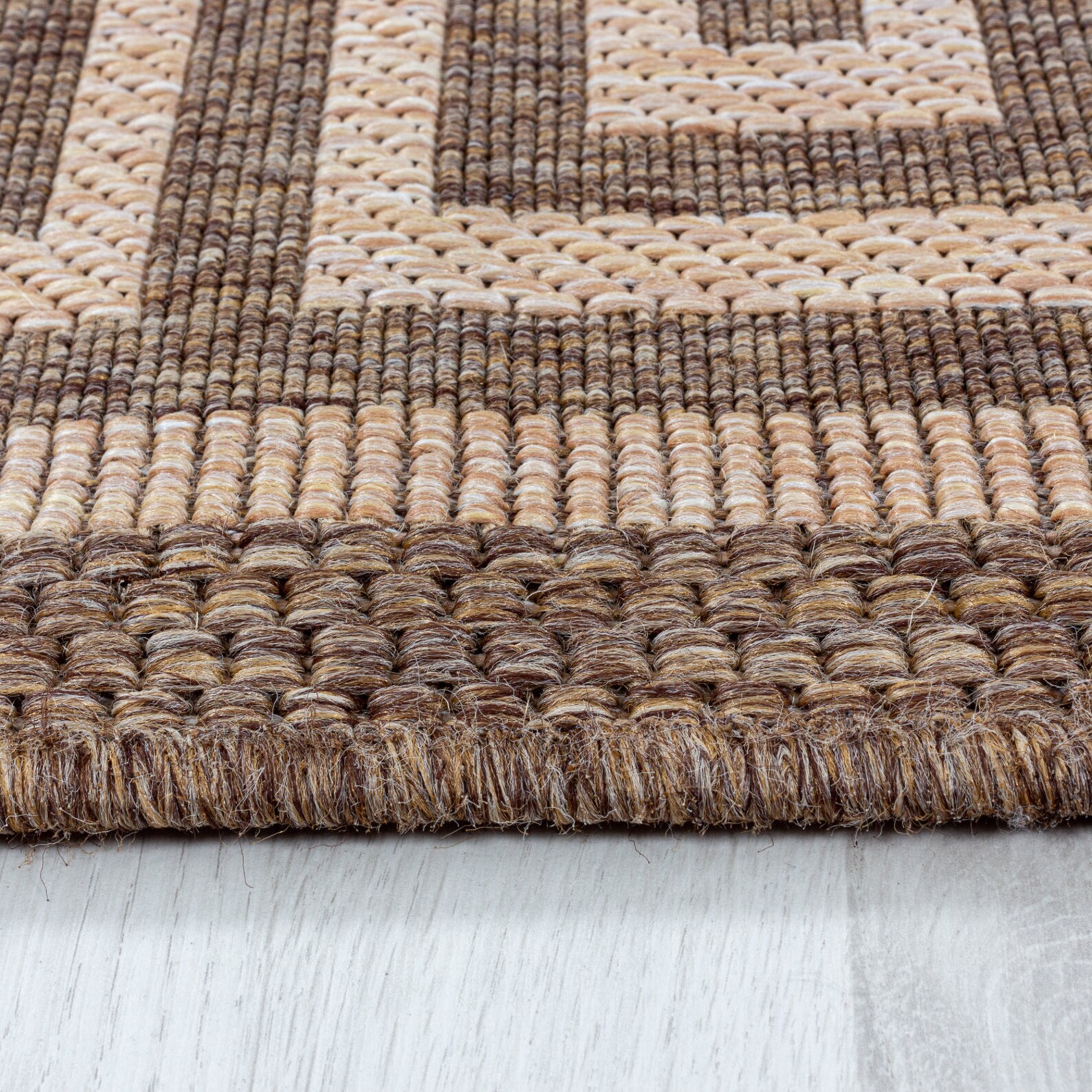 Indoor Outdoor Carpet Sisal Look Flat Weave Soft Rug Roman Etsy