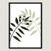 Sage Botanical Art Print, Minimalist Plant Art, Leaf Wall Decor, Plant ...