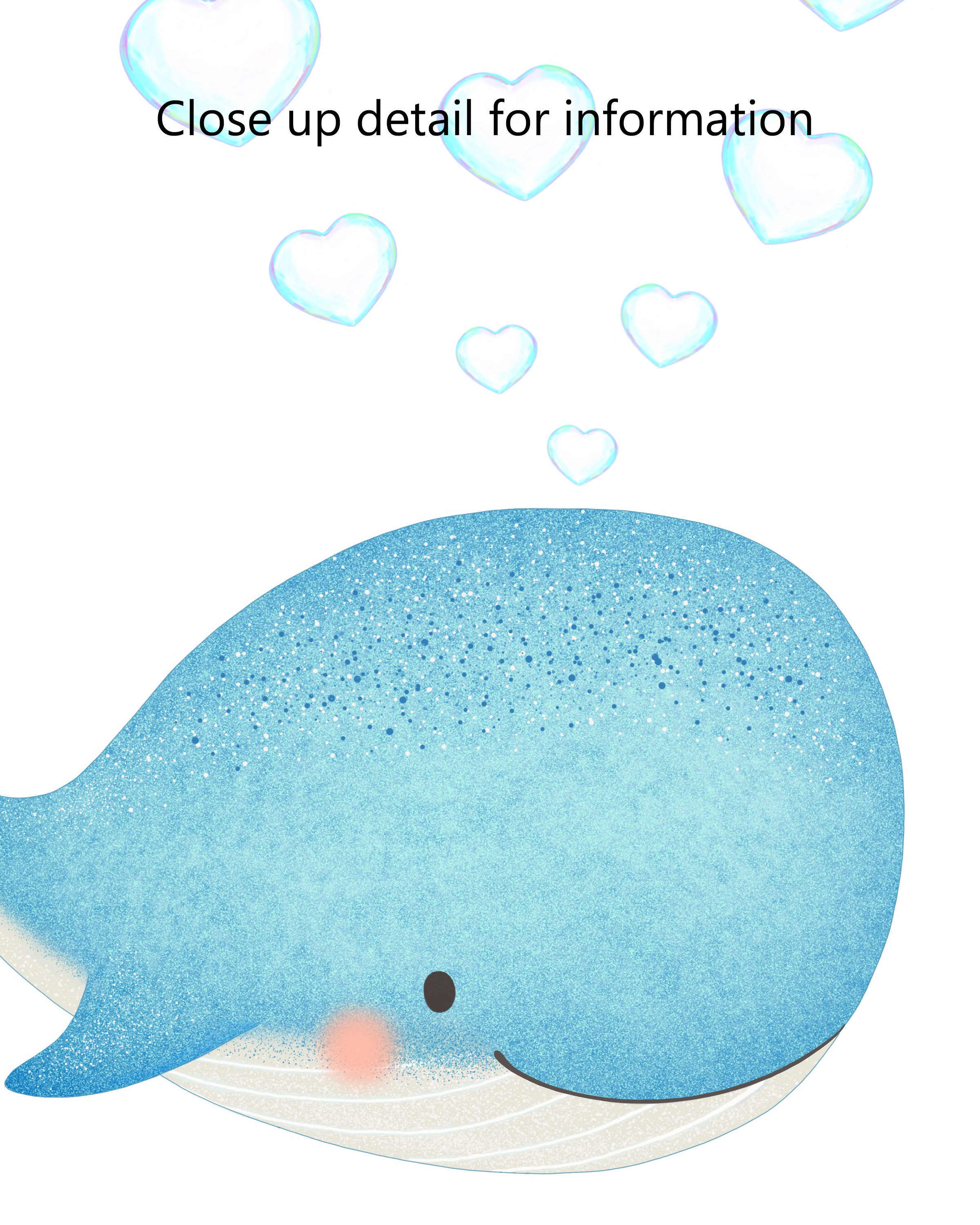 Baby Whale Printable Nautical Nursery Art Cute Whale - Etsy
