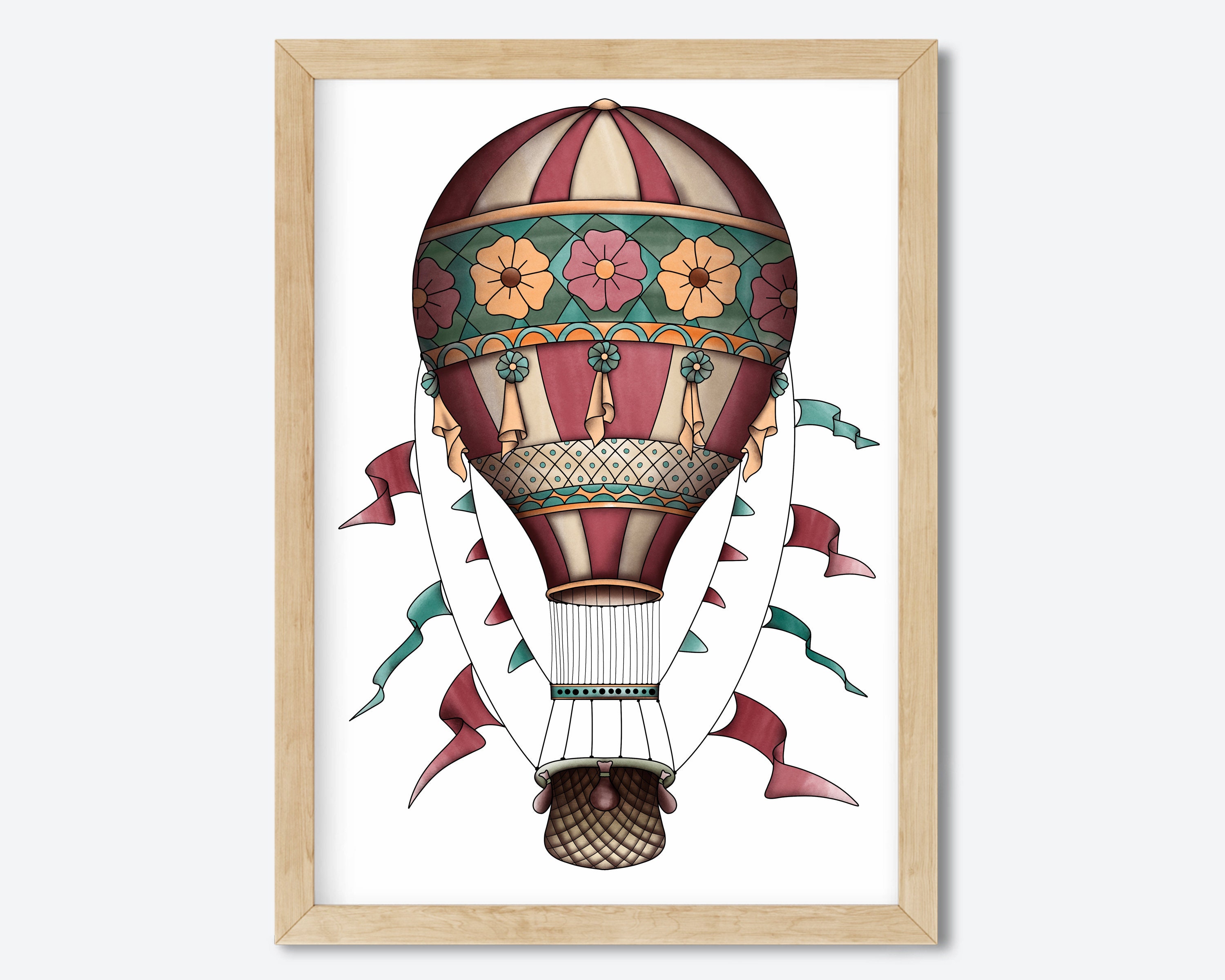 Discover 67+ traditional hot air balloon tattoo in.eteachers