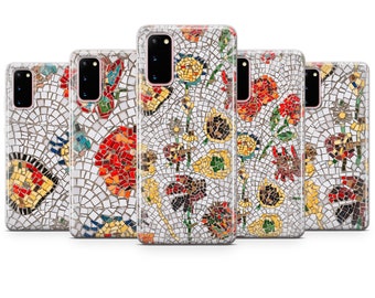 Mosaic Tiles Phone Cover for iPhone 11 SE, 7, 8+, XS, XR, Huawei P20, P30 ,P40 Pro, Samsung S10 Lite, S20, A40, A75