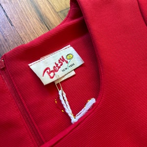 90s Cherry Red Crisscross Top (S)