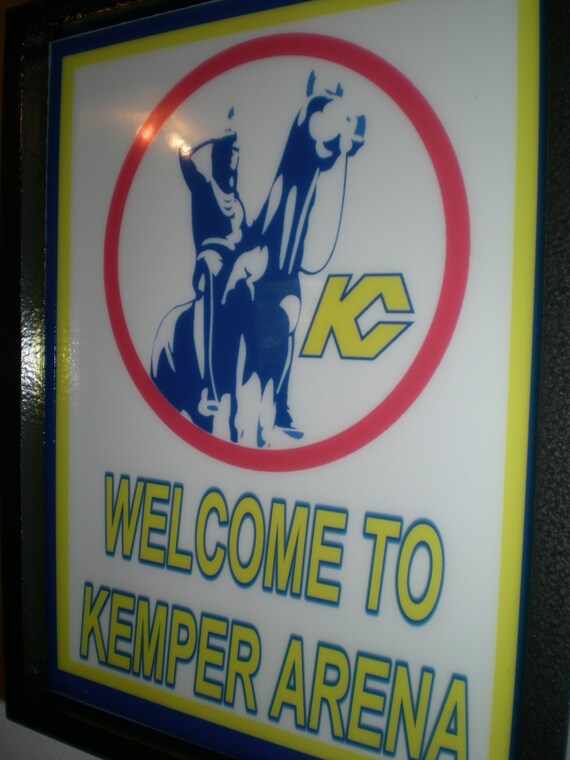 KC Kansas City Scouts Hockey Throwback Stadium Arena Bar Etsy