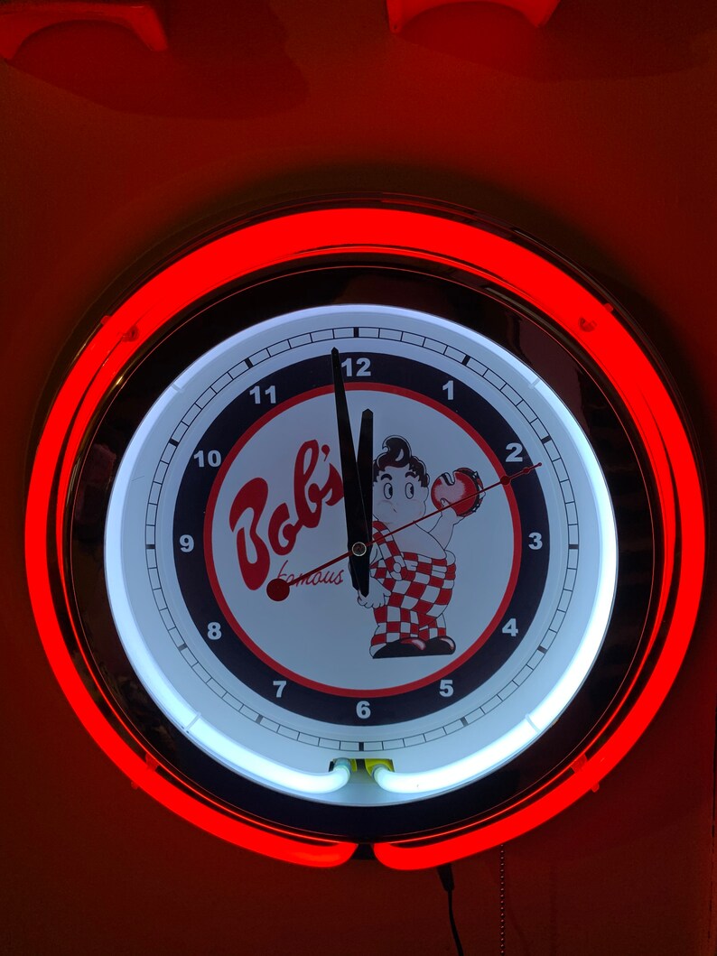 Bob's Big Boy Diner Restaurant Kitchen Bar Man Cave RED Etsy