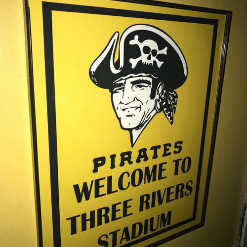 Three Rivers Stadium Direction Sign Previous Home of the - Etsy