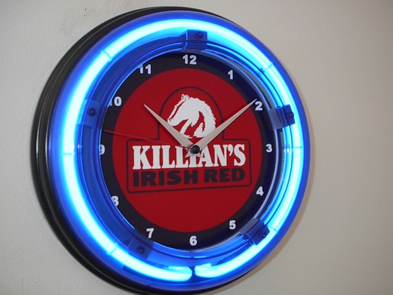New York Mets ** Baseball Bar Man Cave Blue Neon Clock Advertising Sign
