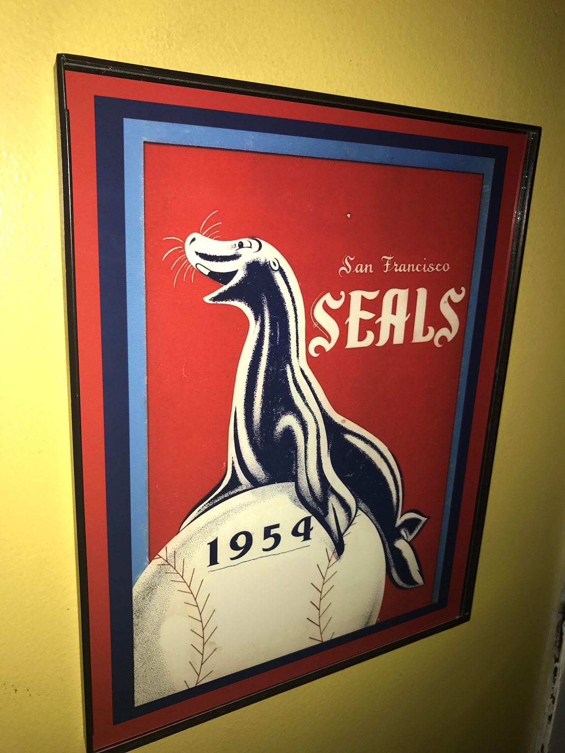 San Francisco Seals Giants Throwback Baseball Stadium Ball Etsy