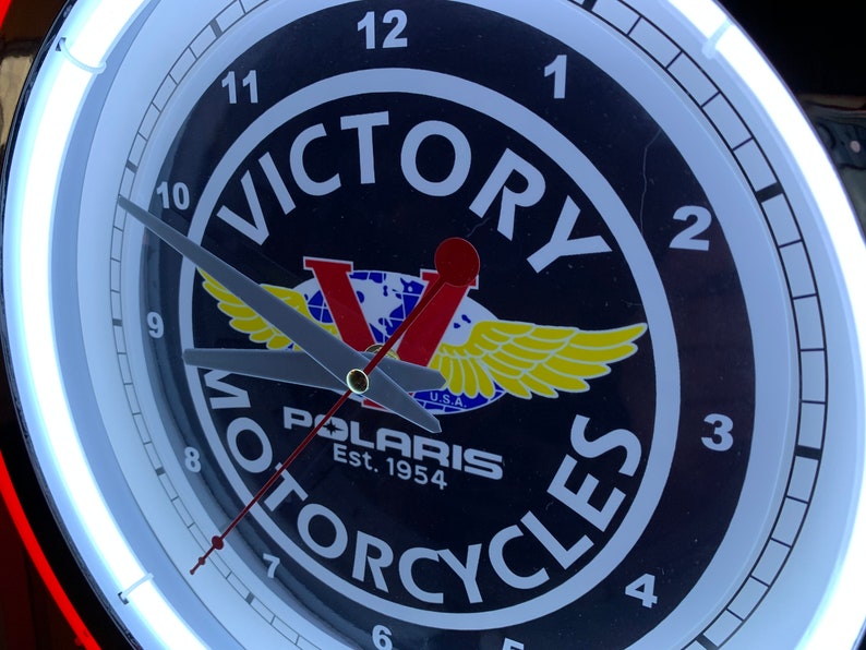 Victory Motorcycle Garage Dealership Bar Man Cave Advertising Etsy
